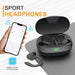 Waterproof Wireless Earbuds With Mic Hifi Stereo