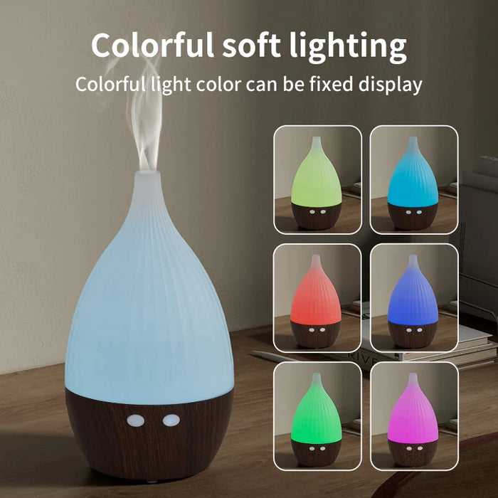 Usb Aroma Diffuser With Colourful Light