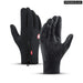 Waterproof Touch Screen Winter Gloves For Cycling