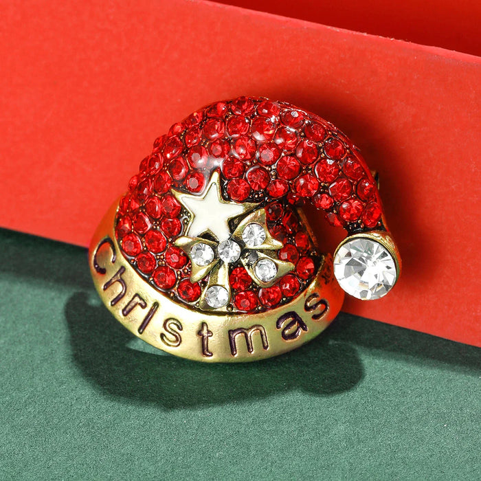 Christmas Hat Lapel Pin