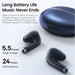 Wireless Bluetooth 24-hour Battery Life Half-in-ear Earphone