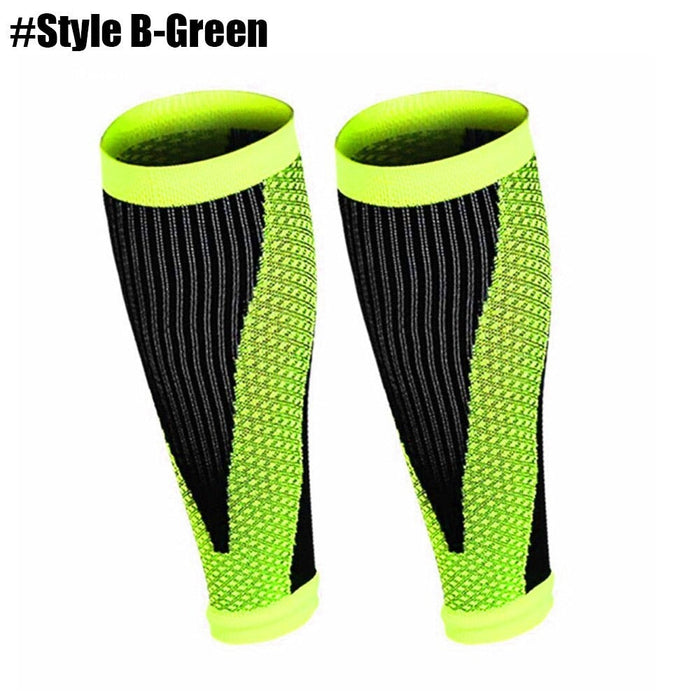 1Pair Sports Calf Moisture Wicking Leg Sleeves For Women Men Cycling Running Basketball