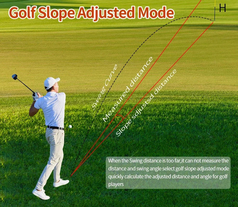 600m/1000m Golf Laser Rangefinder With Slope Compensation