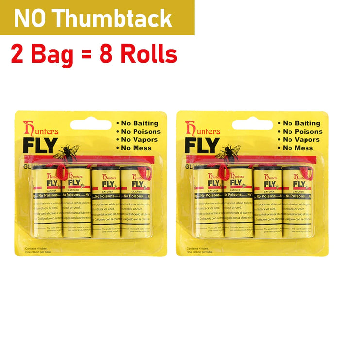 40 Rolls Fly Sticky Paper For Insect Control