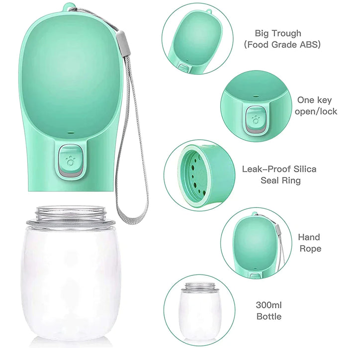 Portable Drinking Water Travel Bottle Cup For Small Large Puppy