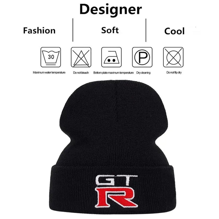 Gtr Letter Embroidered Beanie / Hat For All Seasons