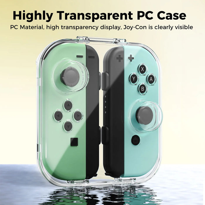 Pc Transparent Storage Box For Nintendo Switch Joy-Con