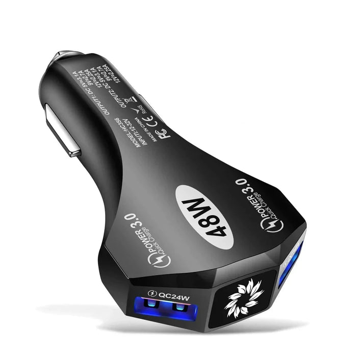 48W Dual Port Usb Car Charger