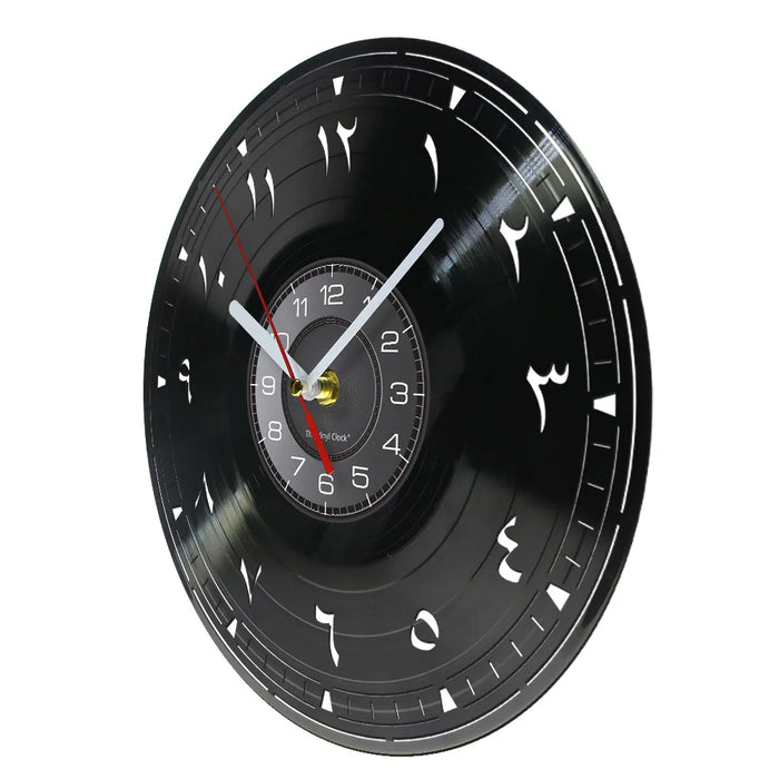 Jewish Vinyl Record Wall Clock