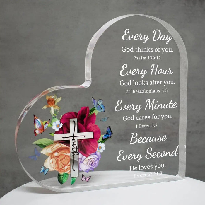 Christian Women's Inspirational Desktop Decoration Acrylic Bible Verses For Friends