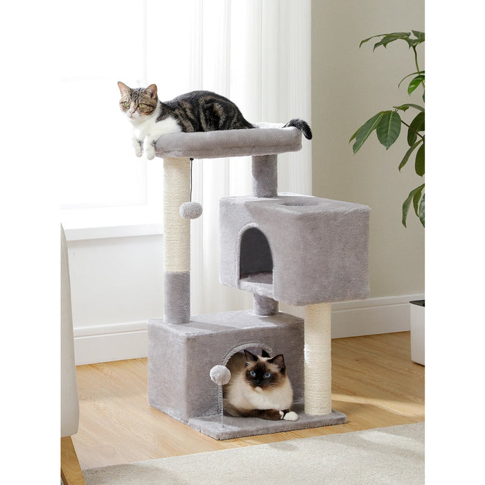 80Cm Cat Tower Double Condo Perch