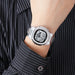 Men’s Stainless Steel Band Analog Date Calendar Display