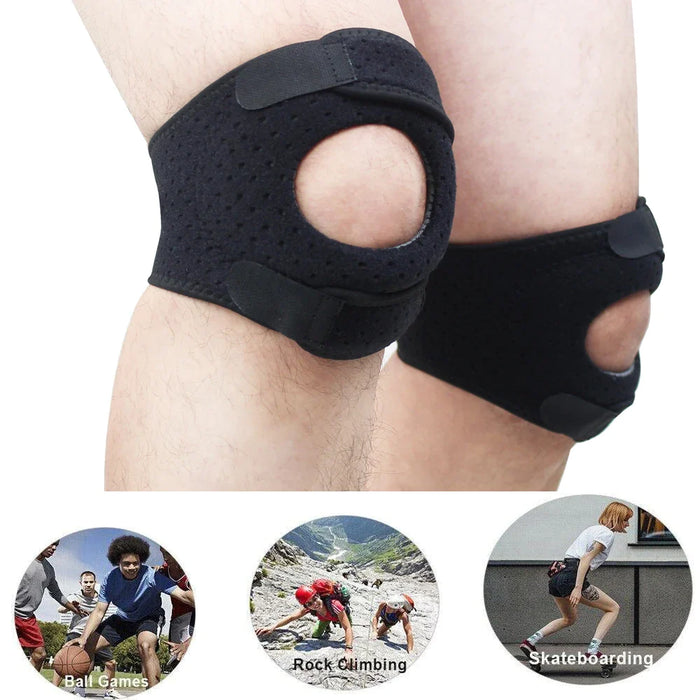 1Pc Patella Knee Strap With Gel Pad For Knee Pain Arthritis Tendonitis