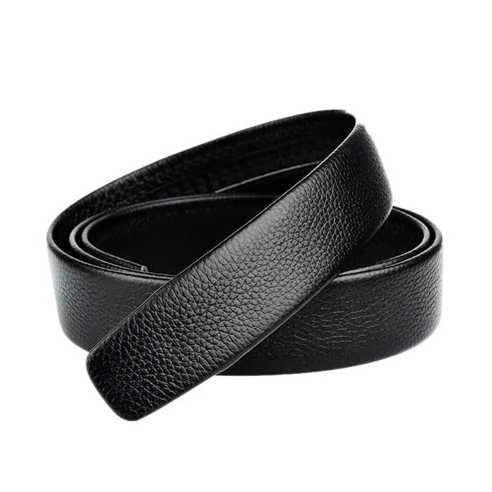 Faux Leather Belt With Lychee Pattern 1Pc