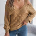 Off Shoulder Lantern Sleeve Sweater For Women