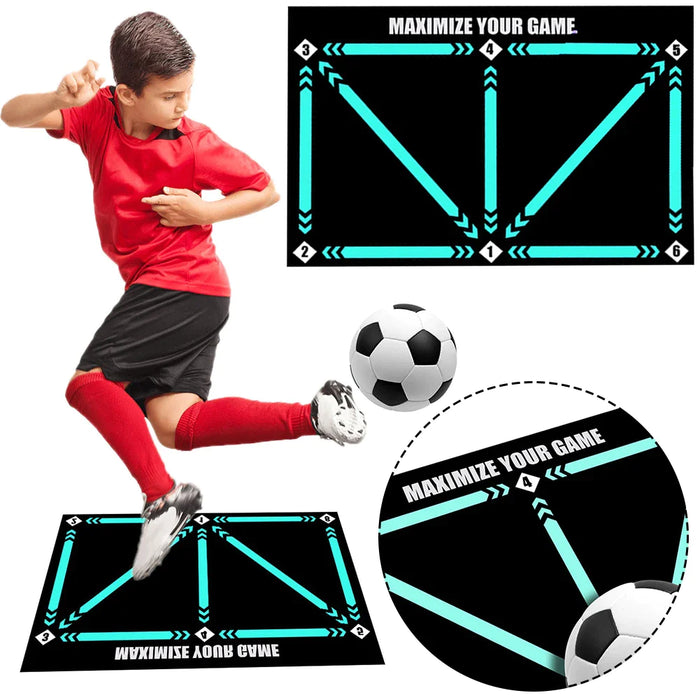 Foldable Football Training Mat For Kids And Adults