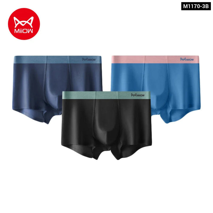 Pack Of 3 Modal Mens Boxer Briefs