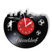 Dusseldorf Vinyl Record Wall Clock