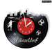 Dusseldorf Vinyl Record Wall Clock