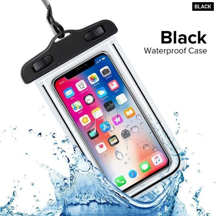 Waterproof Phone Case Swimming Water Proof Bag Universal Underwater Phone Protector Pouch PV Cover for iPhone 12 Pro Xs Max XR X