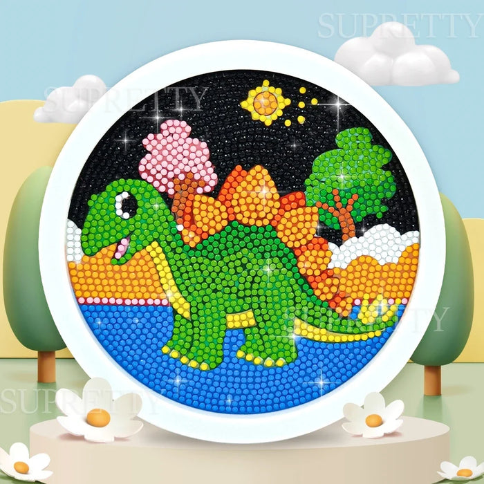 Handmade Dinosaur Diamond Set For Kids 6