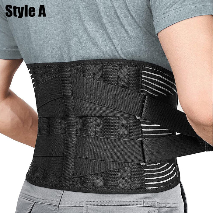 Adjustable Lightweight Breathable Lower Back Brace Belt Pain Relief