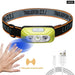 Mini Rechargeable Powerful Sensor Headlamp Fishing Camping