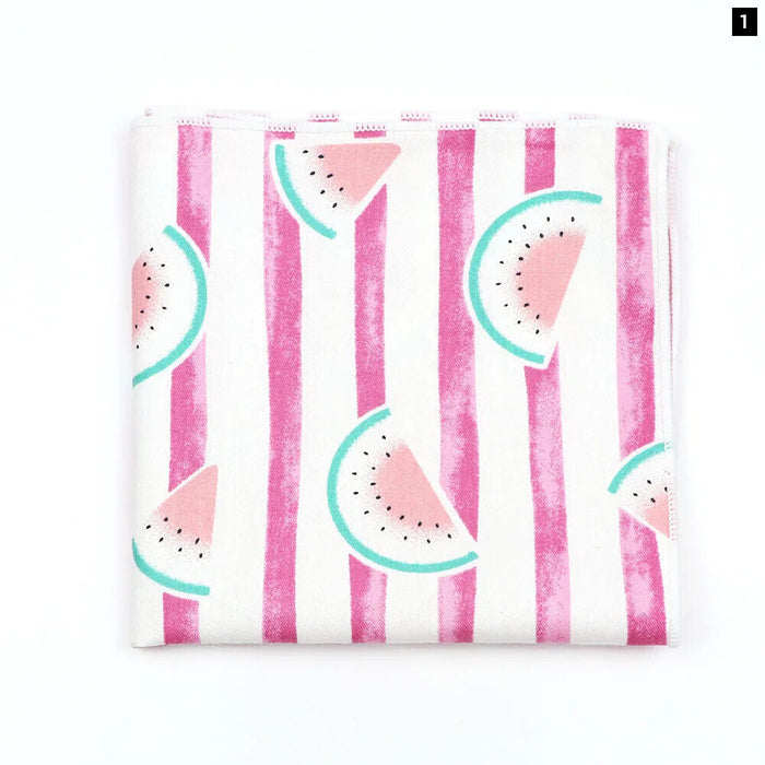 Fun And Functional Cartoon Cotton Handkerchiefs For Parties Weddings And Everyday Use