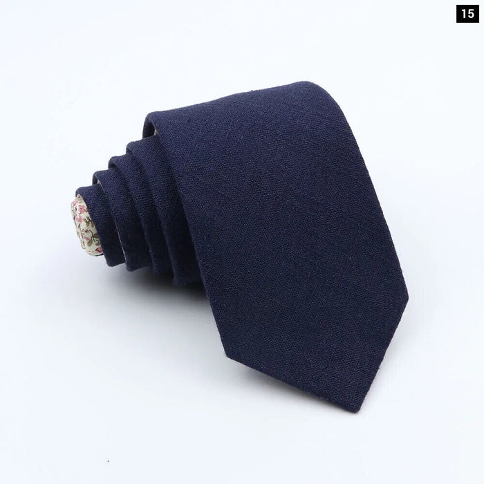 Colourful Two-Sided Floral Cotton Tie For Weddings And Parties