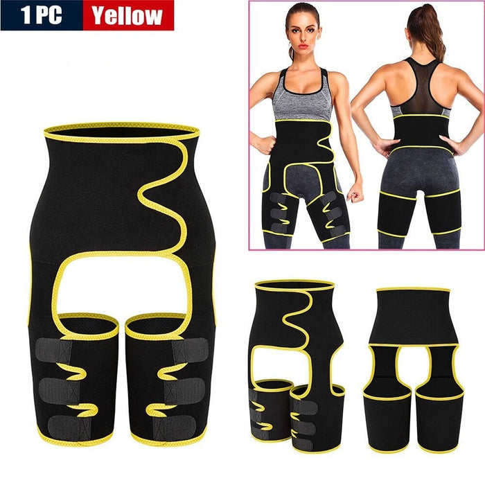 3-in-1 Waist and Thigh Trimmer Support Belt Hip Raise Shapewear for Women