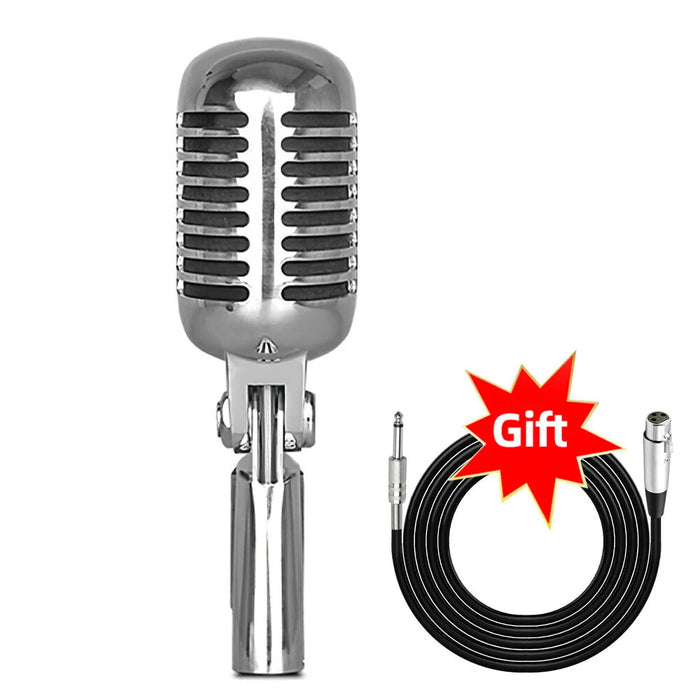 Retro Style Dynamic Mic for Live Performance