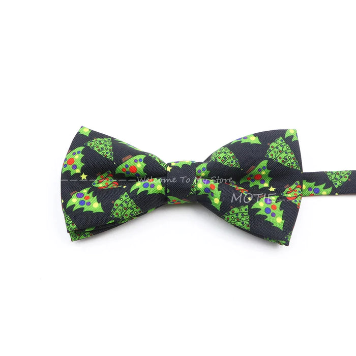 Christmas Milu Deer Bowties Festive Party And Wedding Accessory