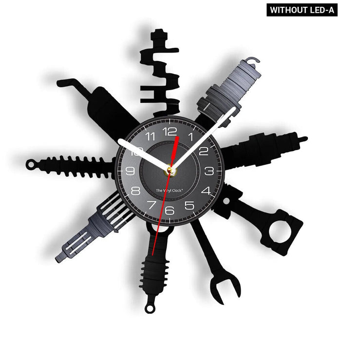 Car Repair Wall Clock