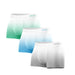 Pack Of 3 Breathable Gradient Boxer Briefs For Men