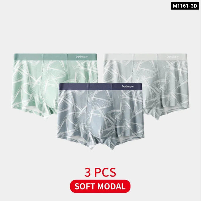 Silky Modal Mens Boxer Set