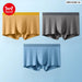 3 Piece Antibacterial Silk Mens Boxers