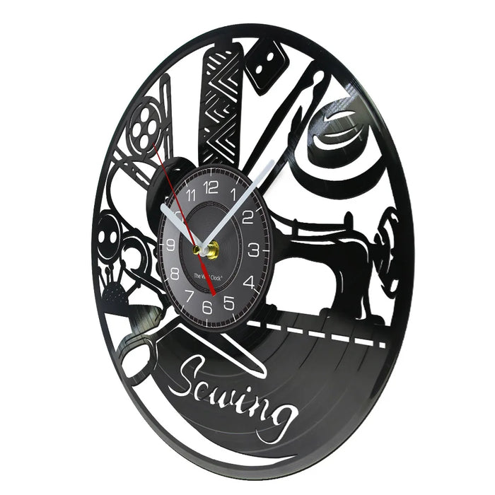 Seamstress Wall Clock