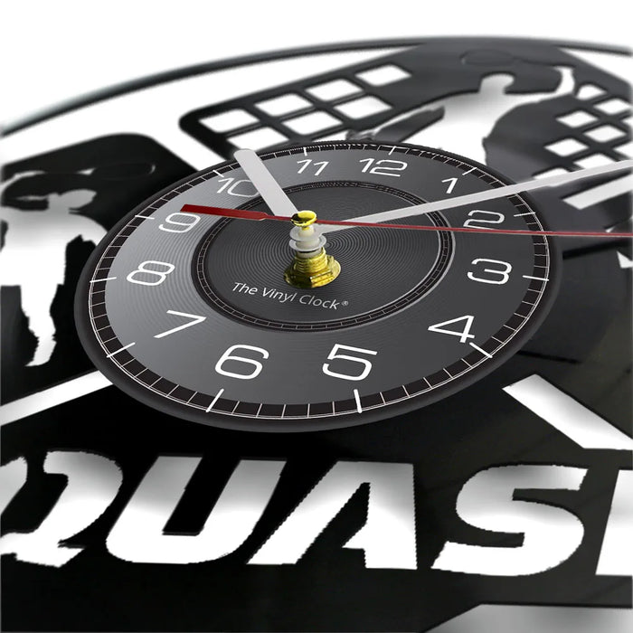 Squash Vinyl Lp Wall Clock