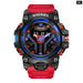 Sport Watch For Man Dual Time Men Shock Resistant Led Light