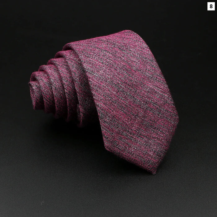 6Cm Skinny Tie For Weddings And Parties