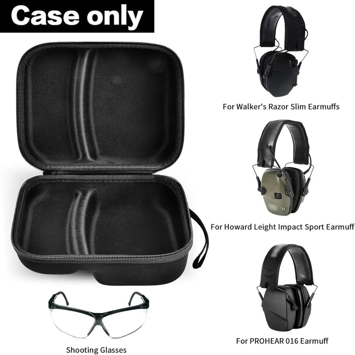 Protective Case For Walker S Razor Slim Howard Leight Earmuffs