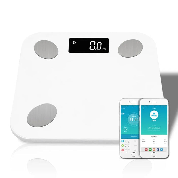 Wireless Digital Bathroom Body Weight Scale With Smartphone App