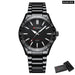 Business Wristwatch Quartz Analog Stainless Steel Bracelet