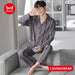 Mens Pajama Set Loose Fit Long