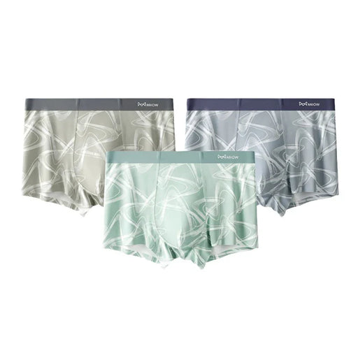 Pack Of 3 Silky Modal Mens Boxer Briefs