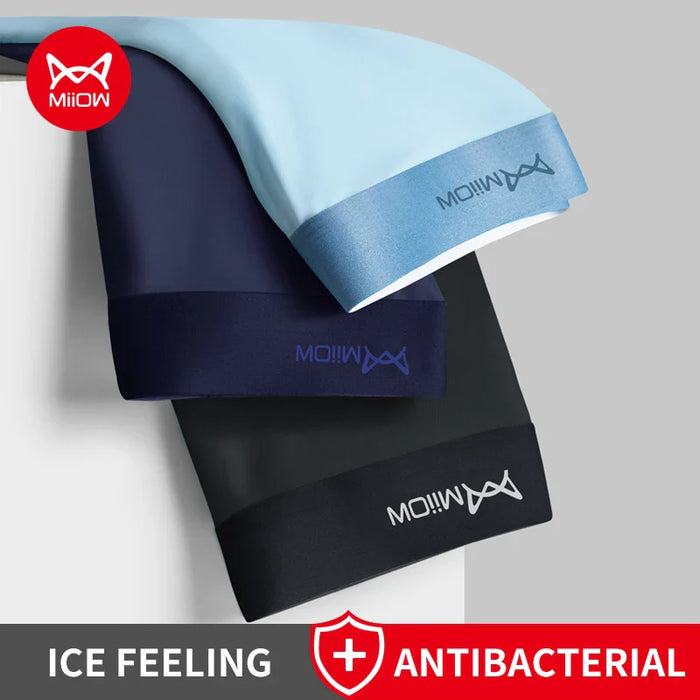 Pack Of 3 Antibacterial Cotton Boxer Shorts For Men