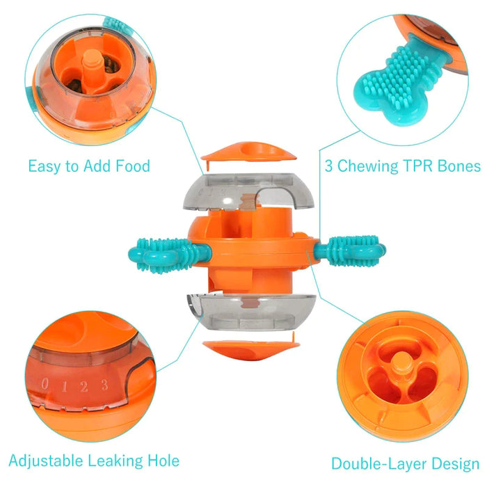 Interactive Dog Treat Toy