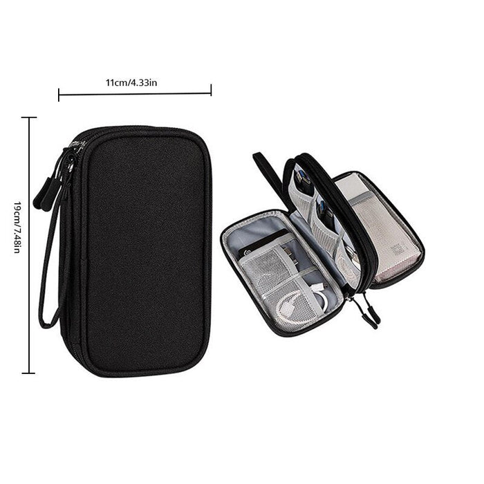 1pc Travel Portable Digital Product Storage Bag Usb Data