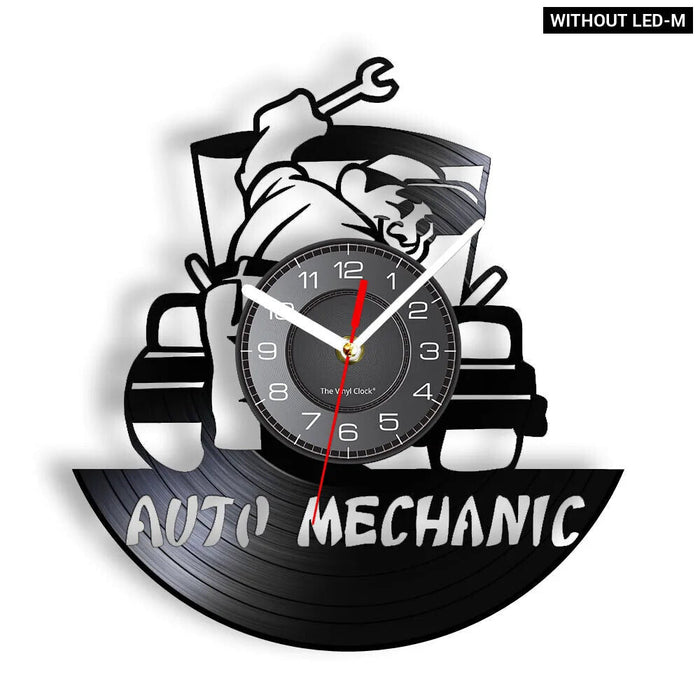 Car Repair Wall Clock