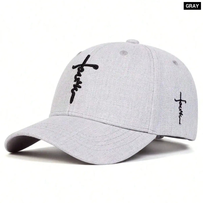 Embroidered Cotton Baseball Cap / Hat